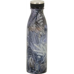 Botella Térmica de Acero 500 ML  Estampado Rayas 610438