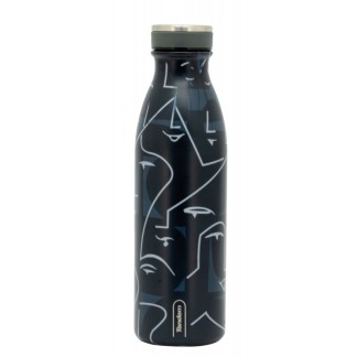 Botella Térmica de Acero Inoxidable Tandem 500 ML Azul Soles y Lunas  993340
