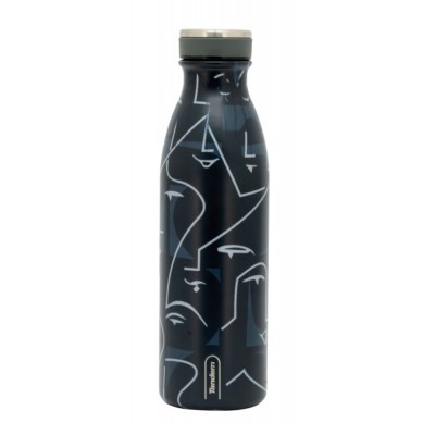 Botella Térmica de Acero Inoxidable Tandem 500 ML Azul Soles y Lunas  993340