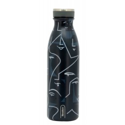 Botella Térmica de Acero Inoxidable Tandem 500 ML Azul Soles y Lunas  993340
