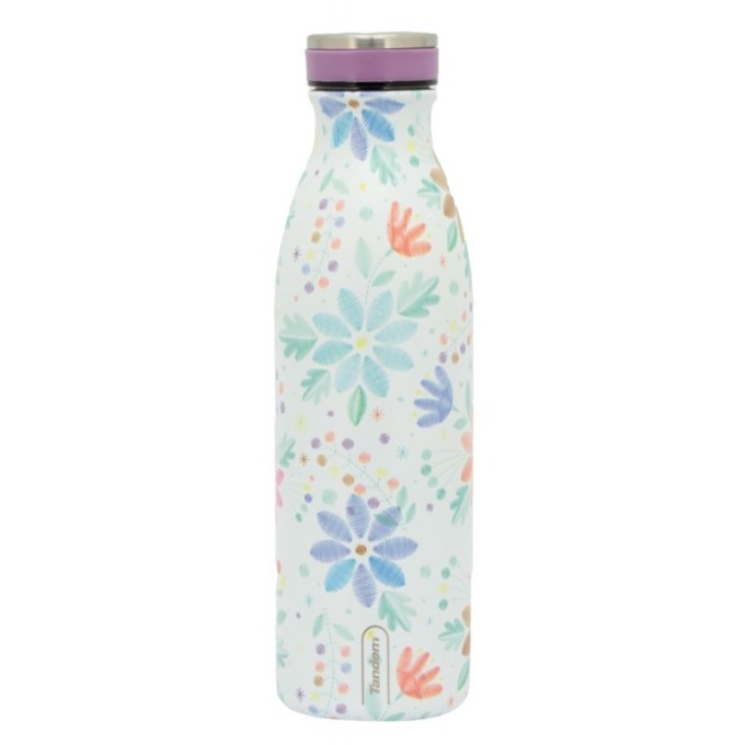 Botella Térmica de Acero Inoxidable Tandem 500 ML Azul Soles y Lunas  993340