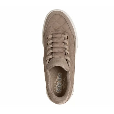SKECHERS ARCH FIT ARCADE  ZAPATILLAS SLIP INS MUJER COMODAS BEIGE 177209/TPE
