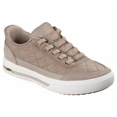 SKECHERS ARCH FIT ARCADE  ZAPATILLAS SLIP INS MUJER COMODAS BEIGE 177209/TPE