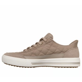 SKECHERS ARCH FIT ARCADE  ZAPATILLAS SLIP INS MUJER COMODAS BEIGE 177209/TPE