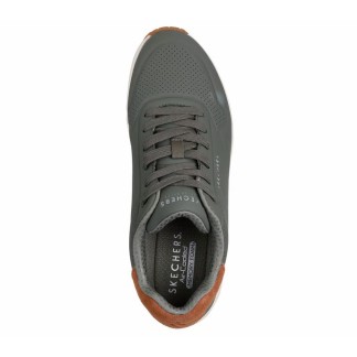SKECHERS UNO-SUITED AIR ZAPATILLAS HOMBRE  VESTIR VERDE 183004/OLV