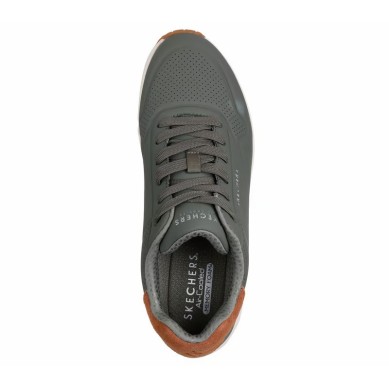SKECHERS UNO-SUITED AIR ZAPATILLAS HOMBRE  VESTIR VERDE 183004/OLV