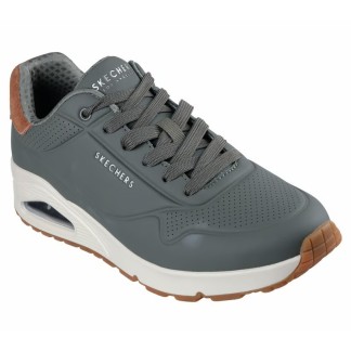 SKECHERS UNO-SUITED AIR ZAPATILLAS HOMBRE  VESTIR VERDE 183004/OLV