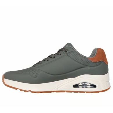 SKECHERS UNO-SUITED AIR ZAPATILLAS HOMBRE  VESTIR VERDE 183004/OLV