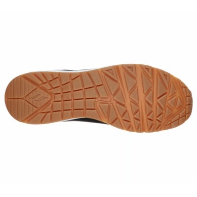 SKECHERS UNO-STAND AIR ZAPATILLAS HOMBRE  VESTIR NEGRA 52458/BLK