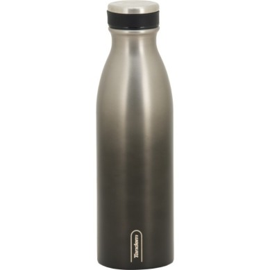 Botella Térmica de Acero Inoxidable 500 ML Gris Negra 610957