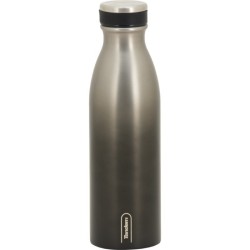 Botella Térmica de Acero Inoxidable 500 ML Gris Negra 610957