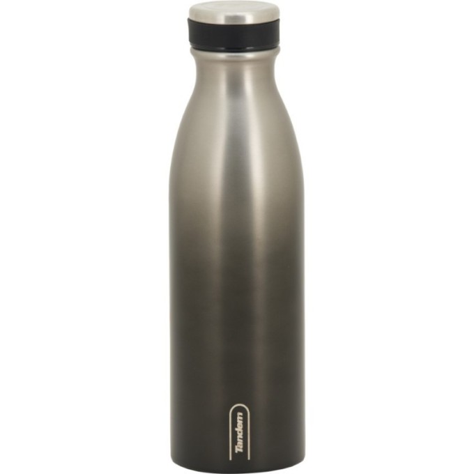 Botella Térmica de Acero Inoxidable 500 ML Gris Negra 610957