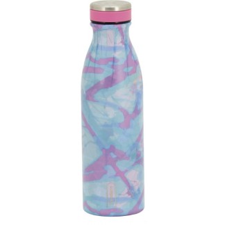 Botella Térmica de Acero Inoxidable 500 ML Gris Negra 610957