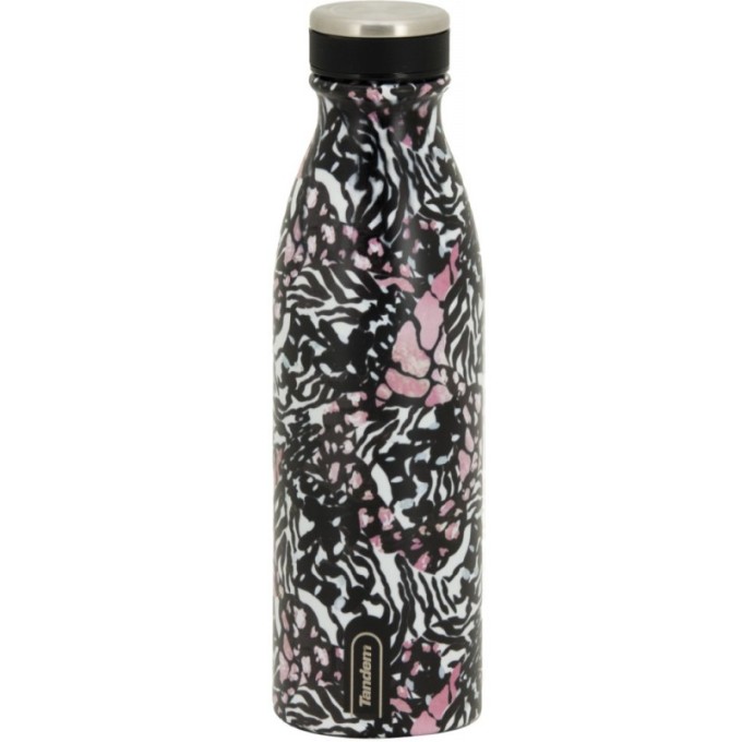 Botella Térmica de Acero Inoxidable 500 ML Negra 611275