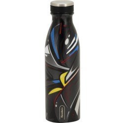 Botella Térmica de Acero Inoxidable 500 ML Azul Cenefas 611282