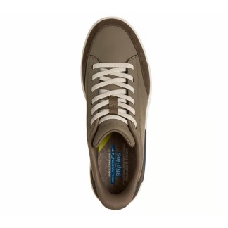 SKECHERS VERLOMA-RADICAL ZAPATILLAS HOMBRE  VESTIR MARRÓN 211370/DKTP