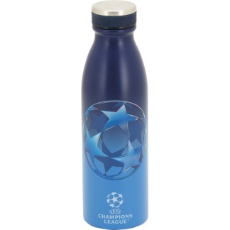 Botella Térmica de Acero Inoxidable 500 ML Azul Cenefas 611282
