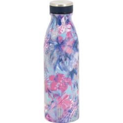 Botella Térmica de Acero Inoxidable 500 ML Azul Cenefas 611282