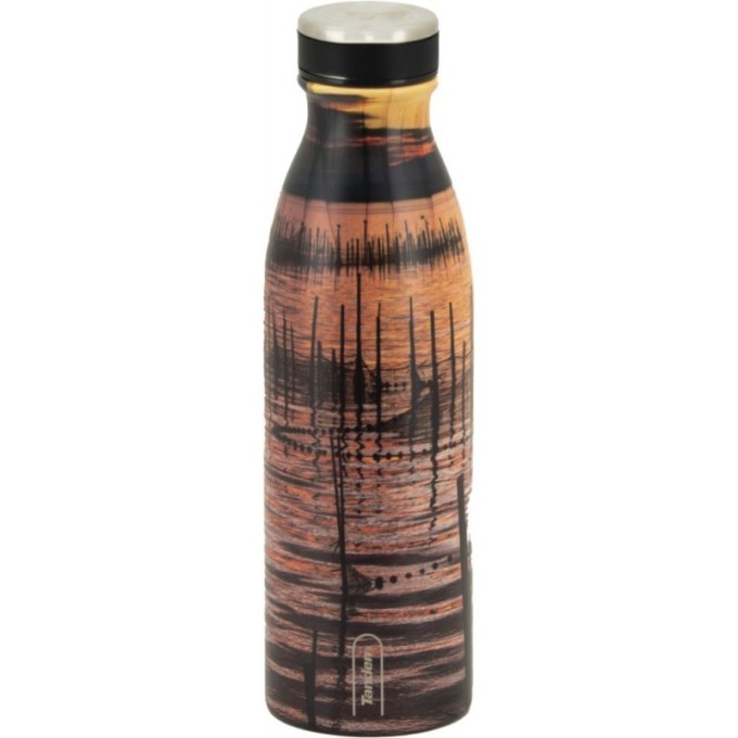 BOTELLA TÉRMICA EL PALMAR ALBUFERA 500ML NEGRA 612265