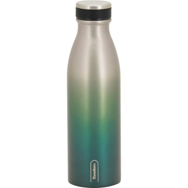 Botella Térmica de Acero Inoxidable  500 ML Gris Verde 612357