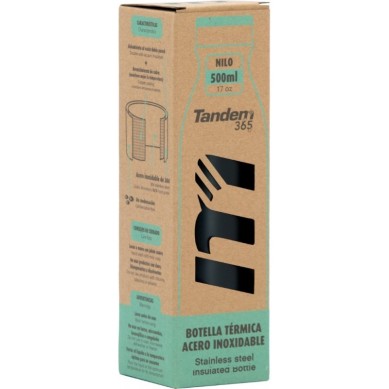 Botella Térmica de Acero Inoxidable 500 ML Digital Azul  612821