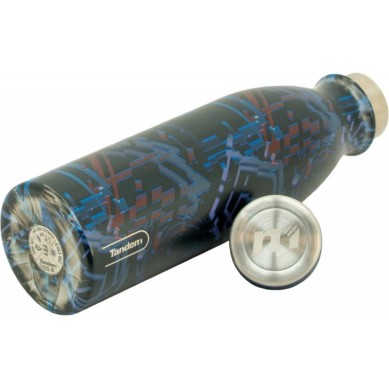 Botella Térmica de Acero Inoxidable 500 ML Digital Azul  612821