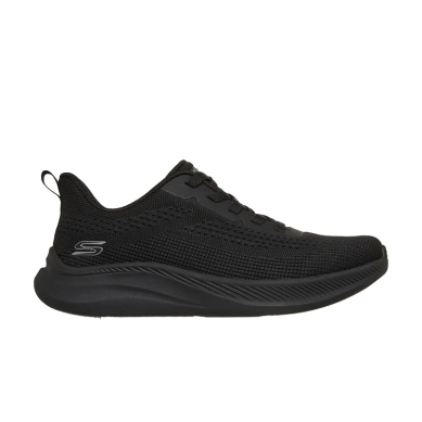 SKECHERS BOBS MODA FLEX-EASY DAWN ZAPATILLAS MUJER COMODA NEGRA 117733/BBK