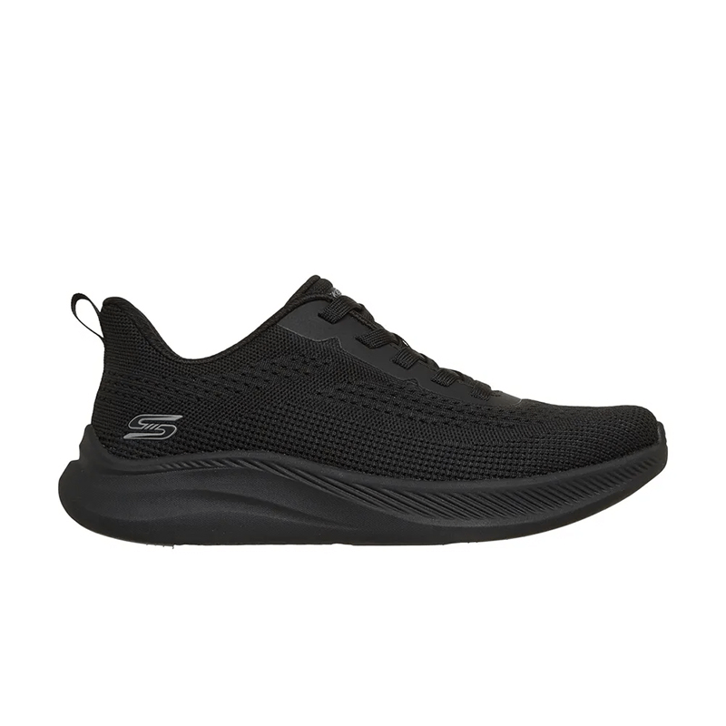 SKECHERS BOBS MODA FLEX-EASY DAWN ZAPATILLAS MUJER COMODA NEGRA 117733/BBK