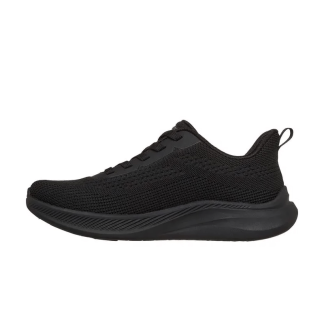 SKECHERS BOBS MODA FLEX-EASY DAWN ZAPATILLAS MUJER COMODA NEGRA 117733/BBK