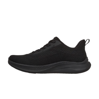 SKECHERS BOBS MODA FLEX-EASY DAWN ZAPATILLAS MUJER COMODA NEGRA 117733/BBK