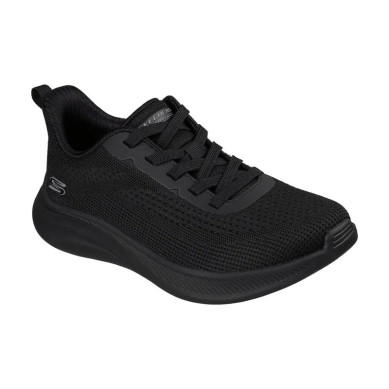 SKECHERS BOBS MODA FLEX-EASY DAWN ZAPATILLAS MUJER COMODA NEGRA 117733/BBK