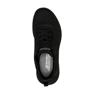 SKECHERS BOBS MODA FLEX-EASY DAWN ZAPATILLAS MUJER COMODA NEGRA 117733/BBK
