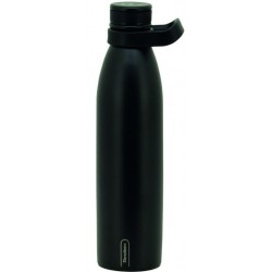 Botella Térmica 1000 ML 1L de Acero Inoxidable Nilo Negra 613460