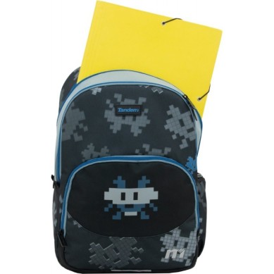 Mochila Escolar Doble Cuerpo 39,5 cm Adaptable a Carro - Tandem 379090