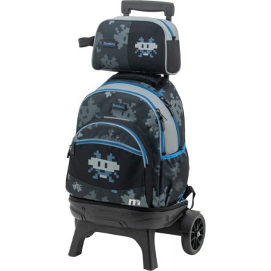 Mochila escolar con Carro Compact Desmontable 44,5 cm -  379083