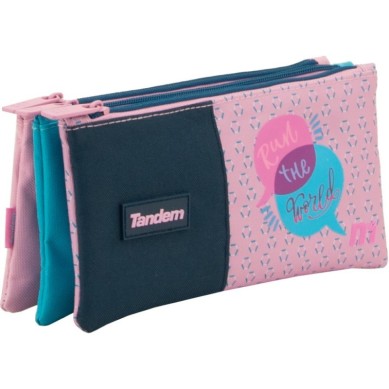 Portatodo Triple 3 Bolsillos Independientes Plus Tandem Beauty 355070