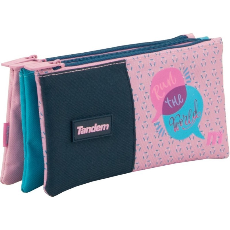 Portatodo Triple 3 Bolsillos Independientes Plus Tandem Beauty 355070