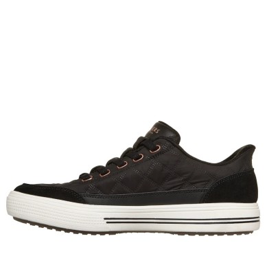 SKECHERS ARCH FIT ARCADE  ZAPATILLAS SLIP INS MUJER COMODAS NEGRA 177209/BLK