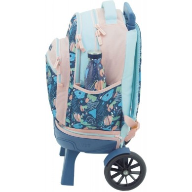 Mochila con Carro Compact Premium Desmontable Tandem Trazos 373005