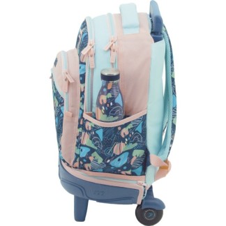 Mochila con Carro Compact Premium Desmontable Tandem Trazos 373005