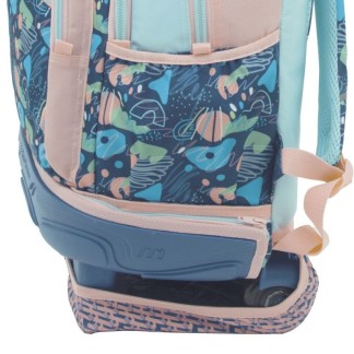 Mochila con Carro Compact Premium Desmontable Tandem Trazos 373005