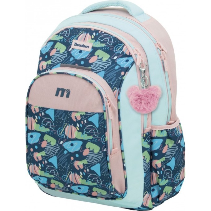 Mochila Escolar Doble Cuerpo GRP 45,5 cm Tandem Trazos 373029