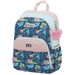 Mochila Escolar Doble Cuerpo 39,5 cm Tandem Trazos 373050