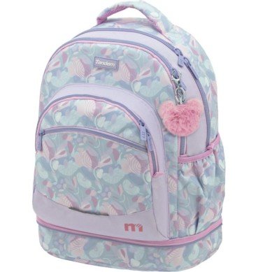 Mochila con Carro Compact Premium Desmontable Tandem Trazos 373005