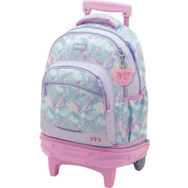 Mochila con Carro Compact Premium Desmontable Tandem Trazos 373005