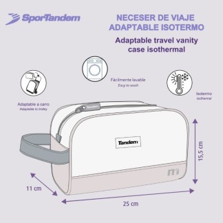 Neceser de Viaje Isotermo  Tandem Trazos 373098