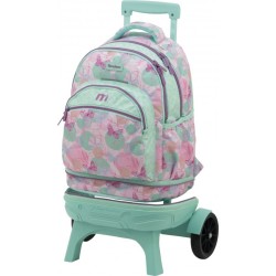 Mochila con Carro Compact Premium Desmontable Tandem Trazos 373005