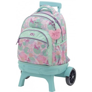 Mochila con Carro Compact Premium Desmontable Tandem Trazos 373005