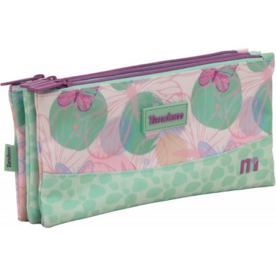 Estuche Portatodo Triple 3 Bolsillos Circle fly 375078