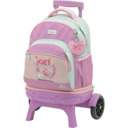 Mochila Escolar con Carro Compact  Tandem Get 376006